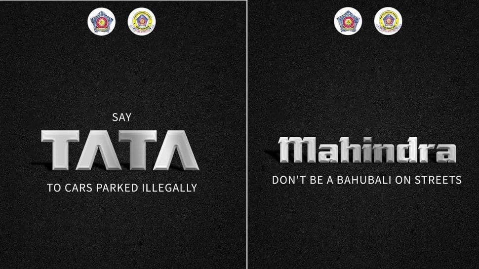 Mumbai Police Uses Car Brands In Quirky Way To Promote Road Safety: See Pics