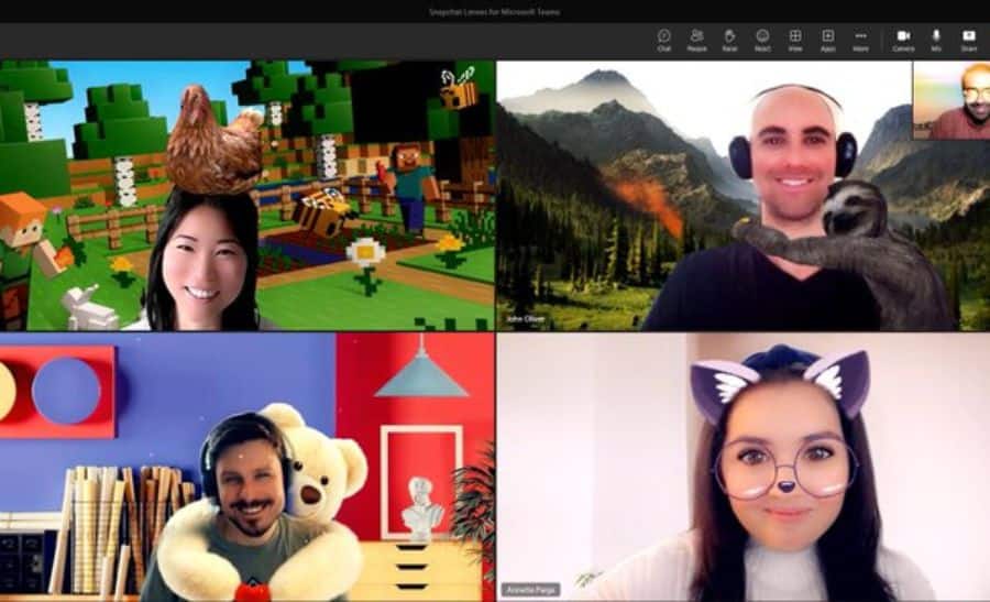 Snapchat Lenses Are Coming To Microsoft Teams Soon;  What Are The Benefits?