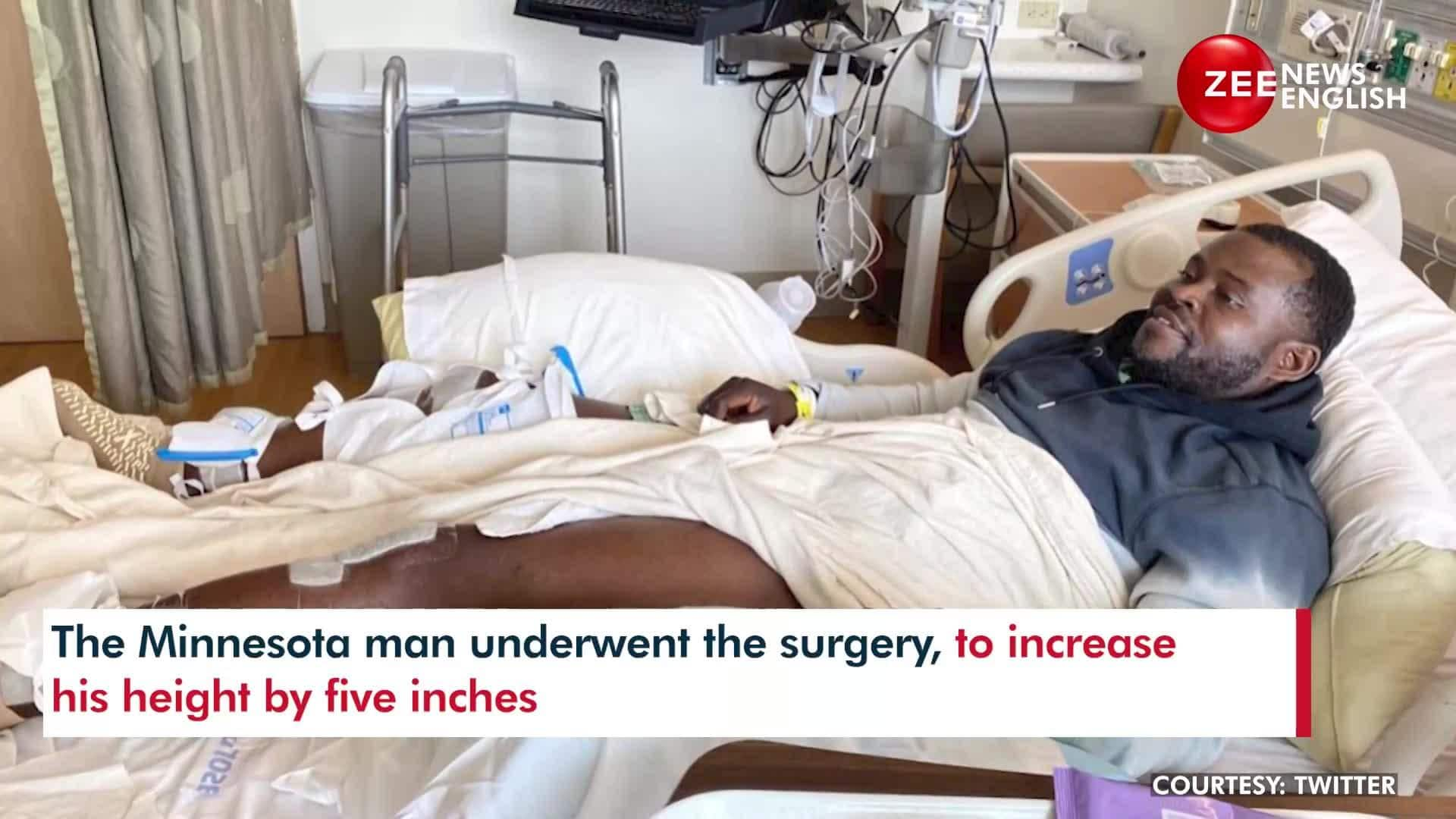 Man spends over 1.4 crores and undergoes painful surgeries to increase his height