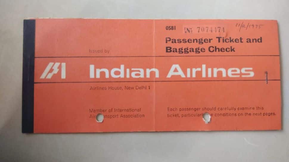 Fly Mumbai-Goa At Rs 85: Flight Ticket From 1975 Makes Internet Nostalgic, See Pic