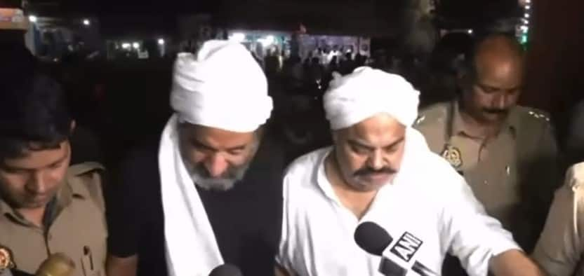 Video | Atiq Ahmed, Ashraf Killed On Camera In Presence Of Cops, Media At Point Blank Range