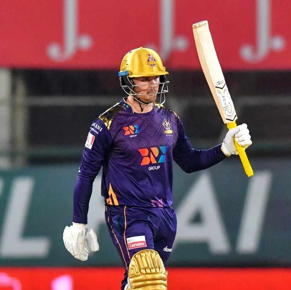 England and Kolkata Knight Riders opener Jason Roy has notched up 21 fifties at The Oval ground in London. (Source: Twitter)