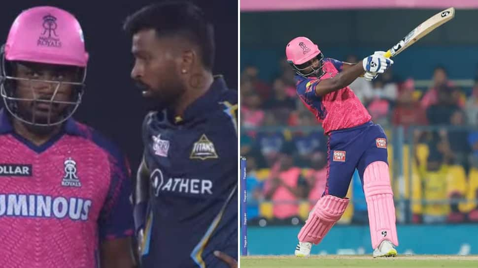 Watch: Hardik Pandya Sledges Sanju Samson, RR Skipper Answers In Style