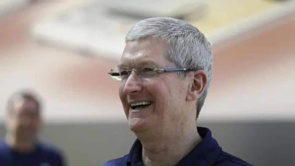 &#039;Hello, Mumbai...&#039;: Apple CEO Tim Cook Poses With Staff Ahead Of 1st Store Launch In India