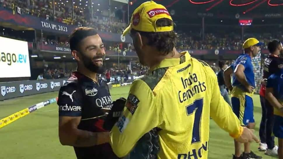 IPL 2023: Virat Kohli&#039;s Bromance-Filled Caption For MS Dhoni After Chennai Super Kings vs Royal Challengers Bangalore Game Goes Viral