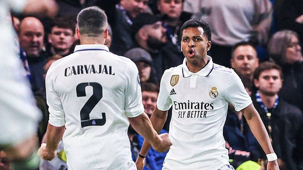 UEFA Champions League 2023: Real Madrid Star Rodrygo Scores Twice In Chelsea Win To Lift Side Into Semifinal