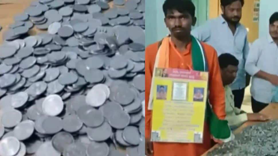 Karnataka Polls: Independent Candidate Submits Deposit Money In Coins