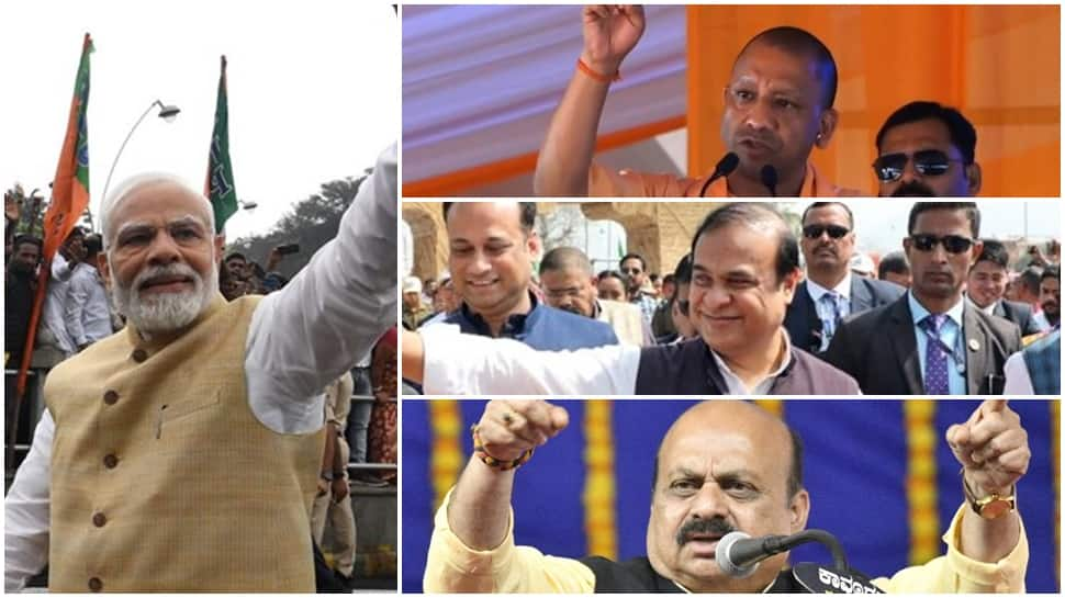 PM Modi, Yogi Adityanath, Himanta Sarma In BJP&#039;s Karnataka Star-Campaigner List