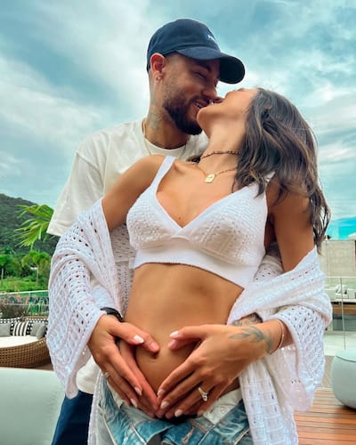Neymar and Bruna to welcome a baby boy