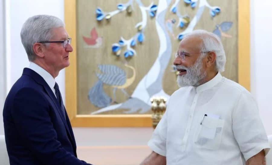 Apple CEO Tim Cook Meets PM Modi, Says &#039;Committed To Investing Across Country&#039;