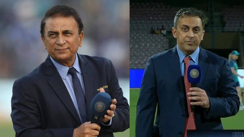 Former India opener Sunil Gavaskar scored over 10,000 runs in Test cricket. His son Rohan Gavaskar played in 11 ODIs for India and 2 IPL matches. Both of them are working as sports commentators now. (Source: Twitter)