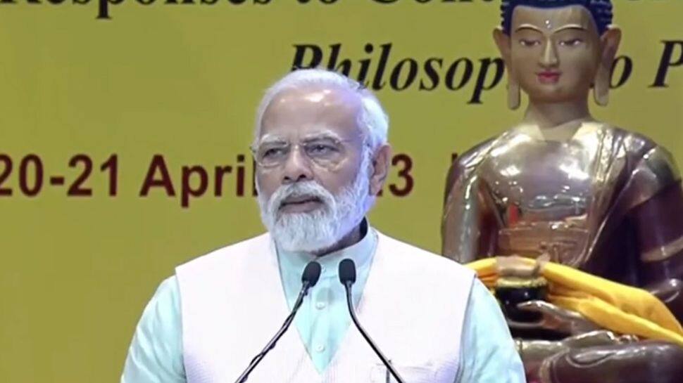 At Global Buddhist Summit, PM Modi Says Buddha&#039;s Teachings Solution To Global Problems