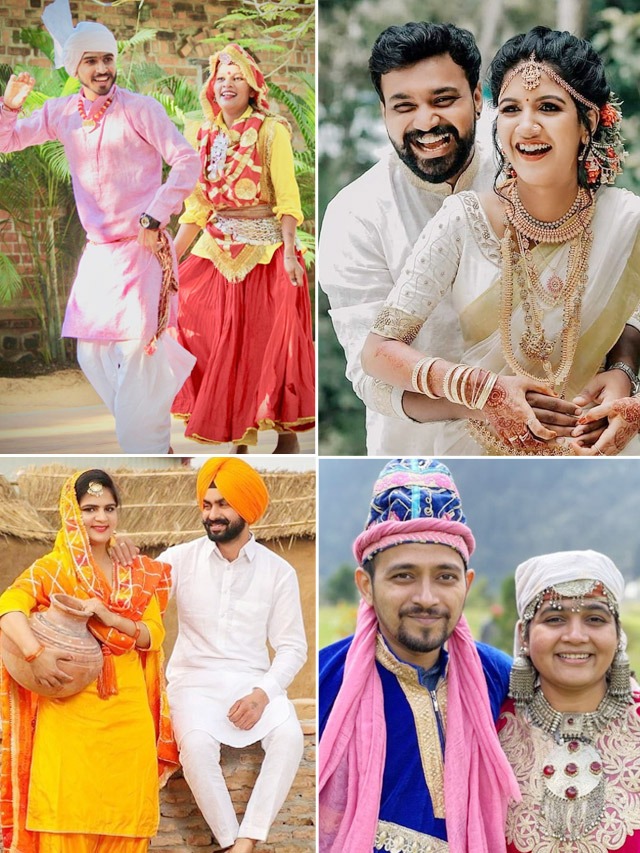 Indian Traditional Dresses Of Different States Pin Page