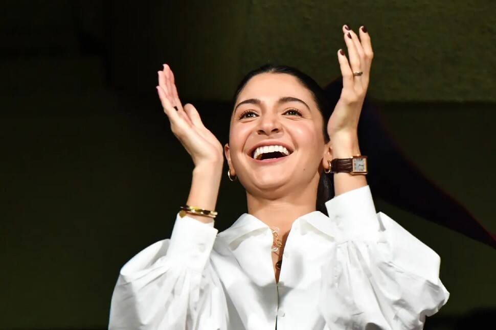 Bollywood star and wife of Royal Challengers Bangalore batter Virat Kohli has been supporting her husband and his team during the IPL 2023 at the M. Chinnaswamy Stadium in Bengaluru. (Photo: BCCI/IPL)