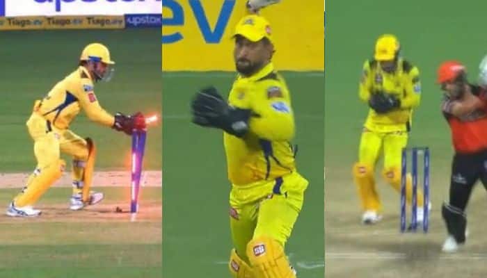 Watch: MS Dhoni’s Lightning Fast Stumping, Catch And Run-Out In CSK vs SRH Game In IPL 2023