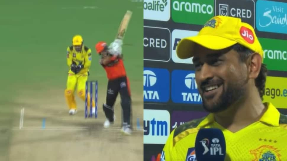 &#039;Wrong Place At Wrong Time&#039;: Dhoni On Pulling Off A Dravid-Like Catch In CSK vs SRH - Watch