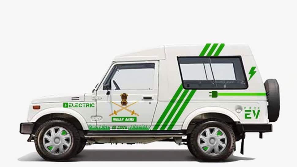 Indian Army&#039;s Old Maruti Gypsy Converted Into Electric Vehicle To Be Showcased For First Time