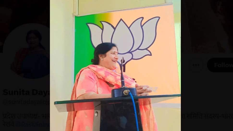 UP Nikay Chunaav: Sunita Dayal Announced As BJP&#039;s Ghaziabad Mayor Nominee