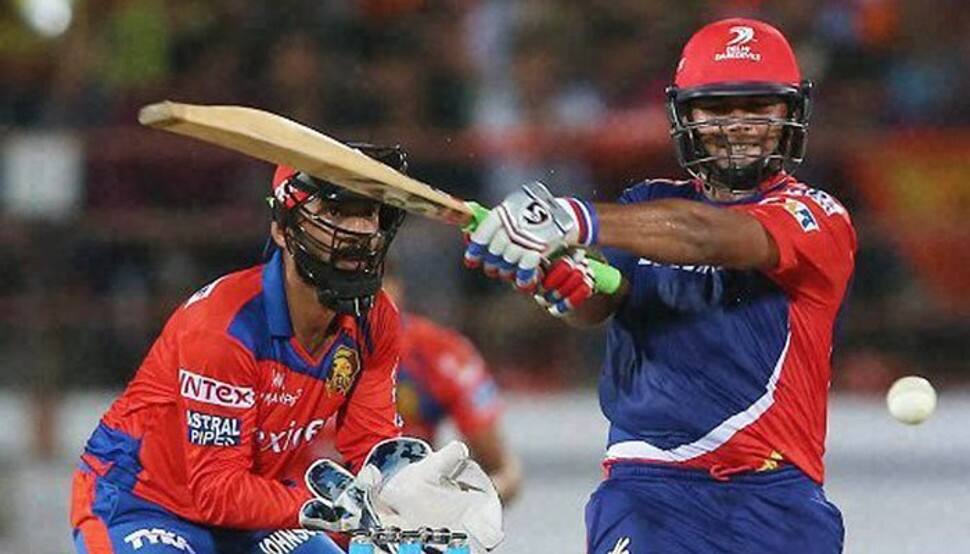 Delhi Daredevils (now Delhi Capitals) hit an incredible 20 sixes against Gujarat Lions in a IPL 2017 match. Rishabh Pant hit nine of those sixes in his 97-run knock. (Source: Twitter)