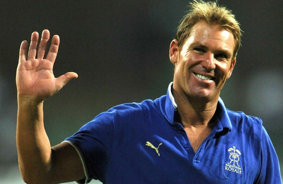 Late Australian legend Shane Warne led Rajasthan Royals to 31 wins in 55 matches for a winning percentage of 56.36. (Source: Twitter)