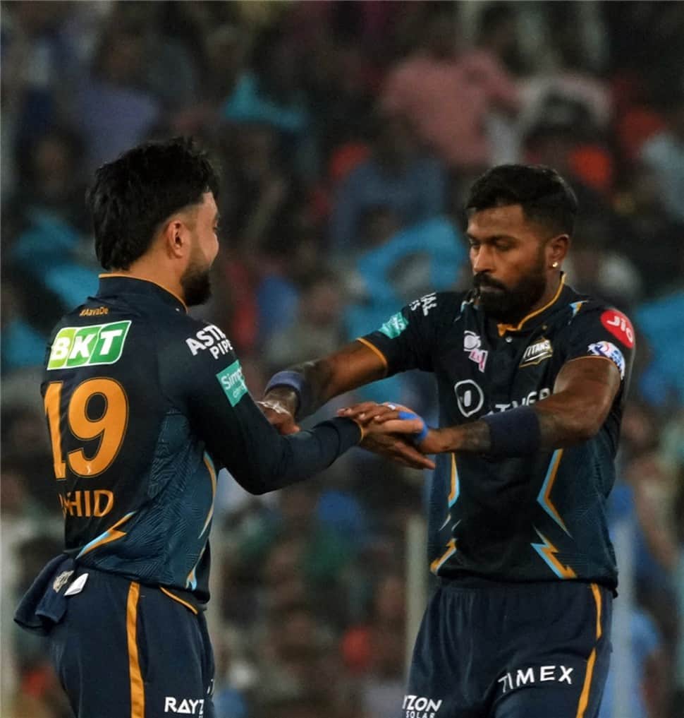 Gujarat Titans skipper Hardik Pandya won his 15th match as IPL captain in 21 games and is the most successful skipper in IPL history so far with a success rate of 75 per cent. (Photo: ANI)