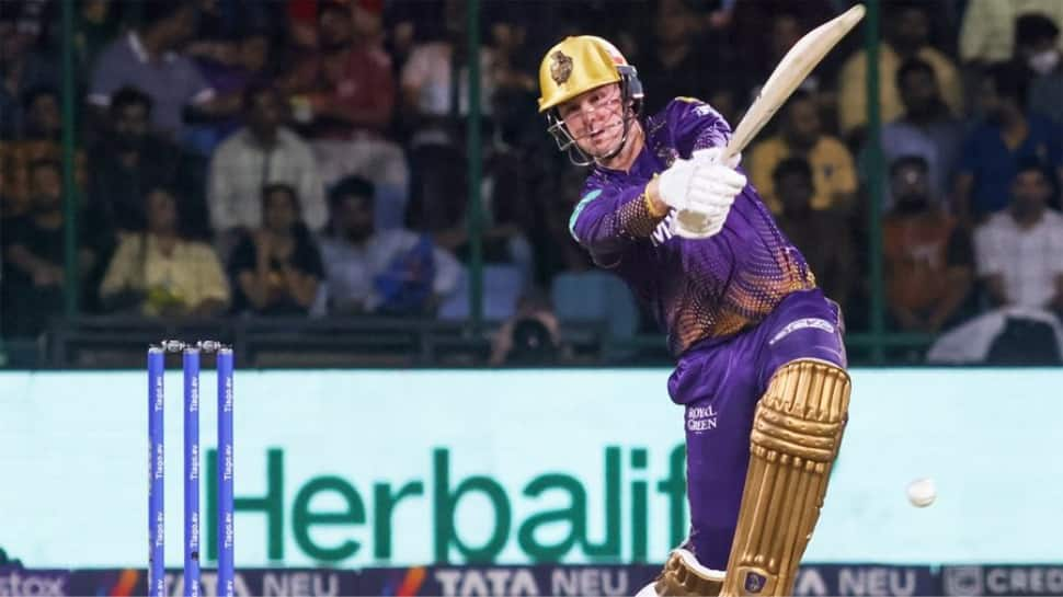 IPL 2023: Jason Roy Smashes 4 Sixes In One Over Of Shahbaz Ahmed In Kolkata Knight Riders Vs Royal Challengers Bangalore - Watch