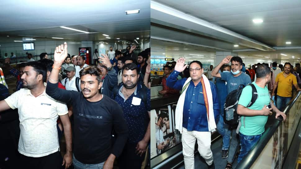 First Flight Carrying Indian Nationals Evacuated From Sudan Lands In Delhi