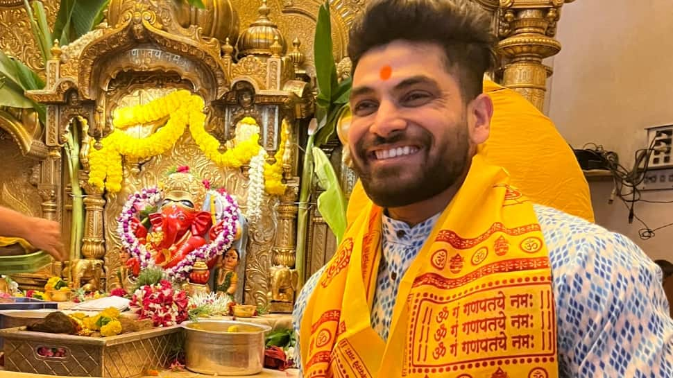 Shiv Thakare Kickstarts The &#039;Khatron Ke Khiladi 13&#039; Journey With Blessings From Siddhivinayak - Pics