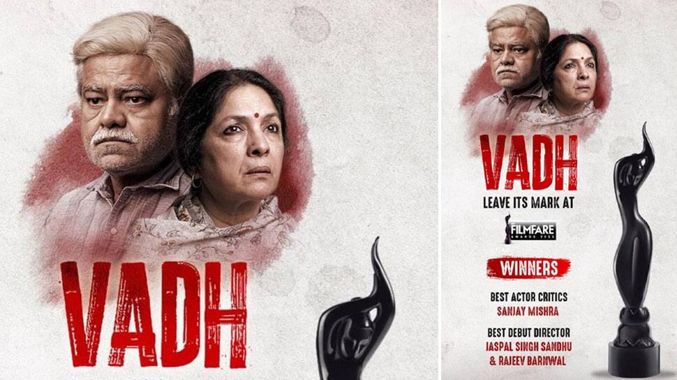 Filmfare Awards 2023: Sanjay Mishra-Neena Gupta&#039;s Film Vadh Wins 2 Big Honours 