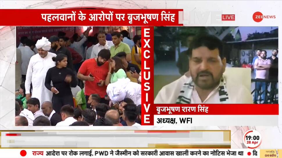 Exclusive: WFI Chief Brij Bhushan Says Ready To Quit If Wrestlers Call Off Protests