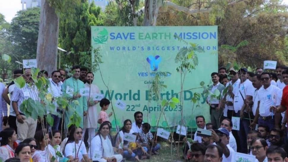 Earth Day 2023: Save Earth Mission Activists Plant Thousands Of Trees In Jaipur