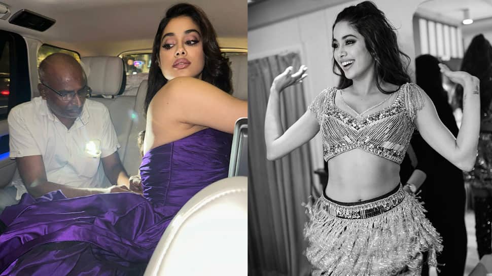 Janhvi Kapoor Suffers Oops Moment Minutes Before Her Stage Act As Zip Of Her Gown Gets Ripped - Pics