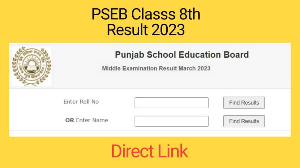 The PSEB Punjab Board 10th Result 2023!!pseb.ac.in