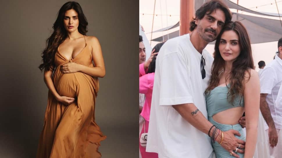 Arjun Rampal&#039;s Girlfriend Gabriella Announces Pregnancy In Style, Flaunts Her Baby Bump