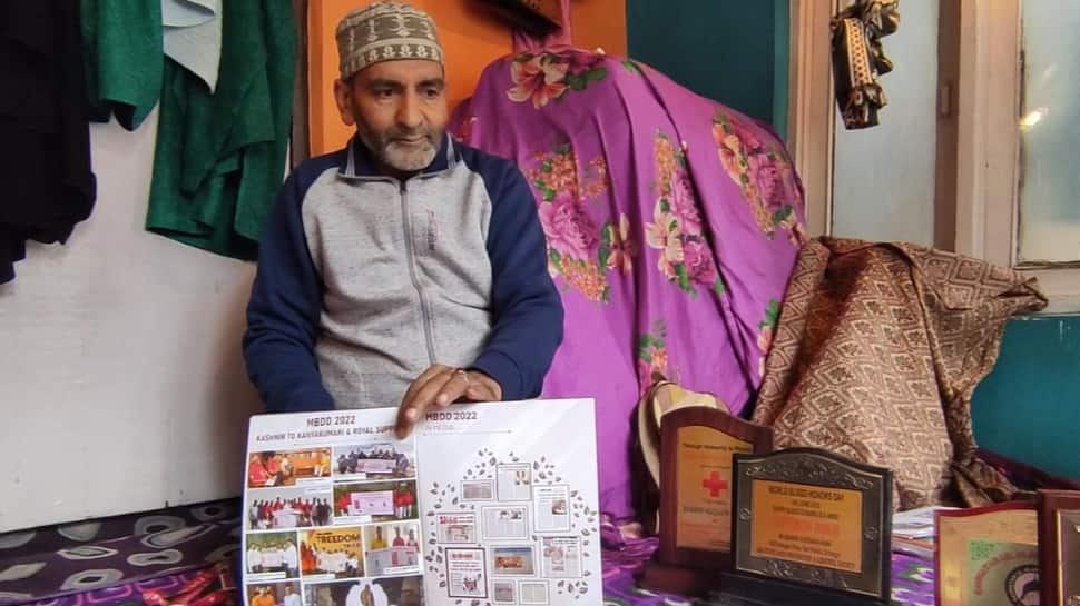 Meet Shabbir Hussain Khan, &#039;Blood Man Of Kashmir&#039; Saving Lives Since 1980