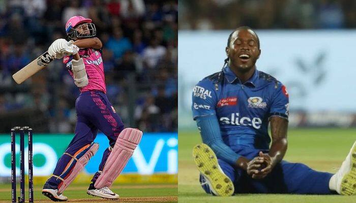 Centurian Jaiswal Hits Archer For Huge Six As Ball Lands Outside Wankhede, Video Goes Viral - Watch