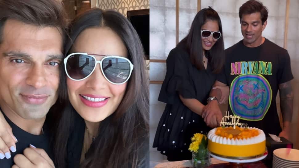 Bipasha Basu Shares Love-Filled Glimpse Of Her Wedding Anniversary Celebration With Karan Singh Grover
