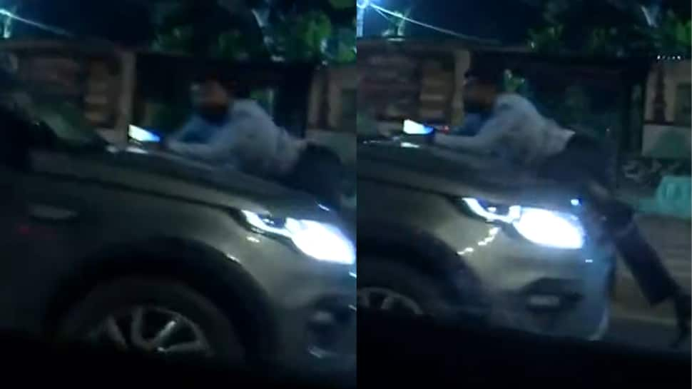 Watch: &#039;Drunk&#039; Man Drags Cab Driver On Car Bonnet For Over 2 Kilometres In Delhi