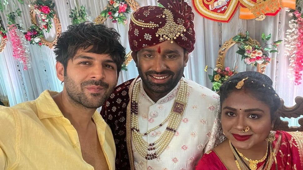 Kartik Aaryan Attends Wedding Of His Crew Member, Shares Adorable Pictures From The Ceremony