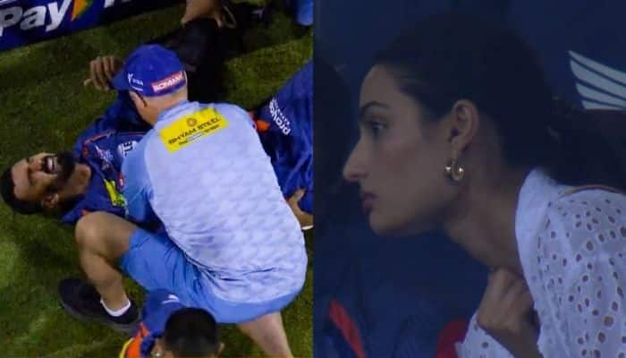 KL Rahul Suffers Nasty Injury, Athiya Shetty Reaction Goes Viral - Watch