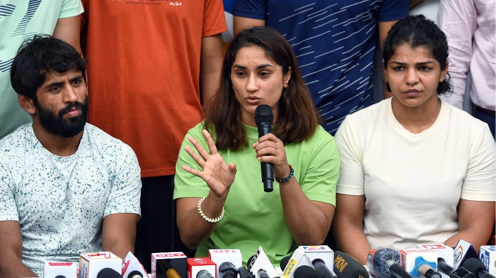 Anurag Thakur Tried To ‘Suppress’ The Matter: Vinesh Phogat Amid Wrestlers’ Protest