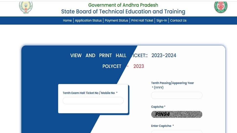 AP POLYCET Hall Ticket 2023 Released At polycetap.nic.in- Check Direct Link, Steps To Download Here - Vimarsana News