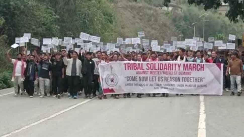 Mobile Internet Suspended In Manipur After Solidarity March By Tribal Outfits