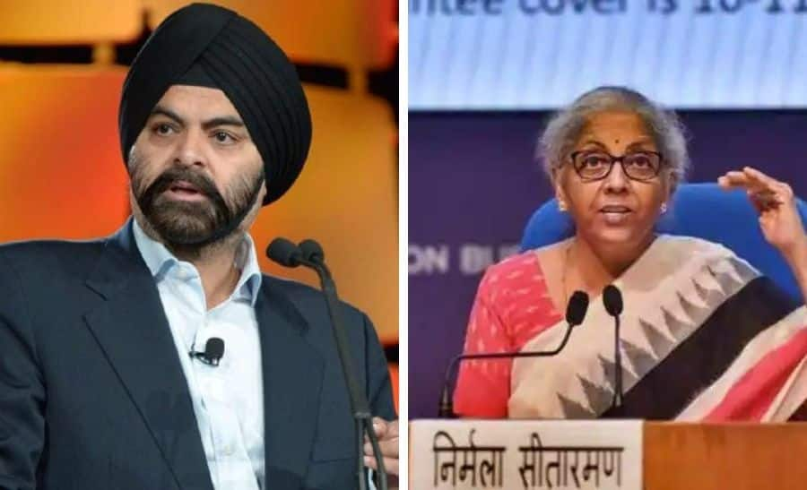 FM Nirmala Sitharaman Congratulates Ajay Banga On Becoming World Bank President