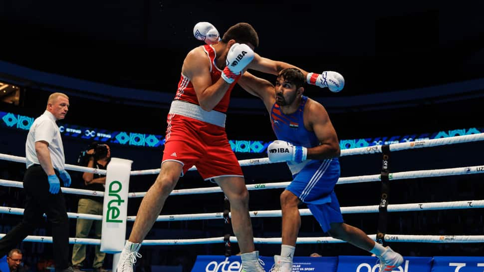 Men&#039;s World Boxing Championships: Narender Berwal Storms Into Pre-Quarterfinals