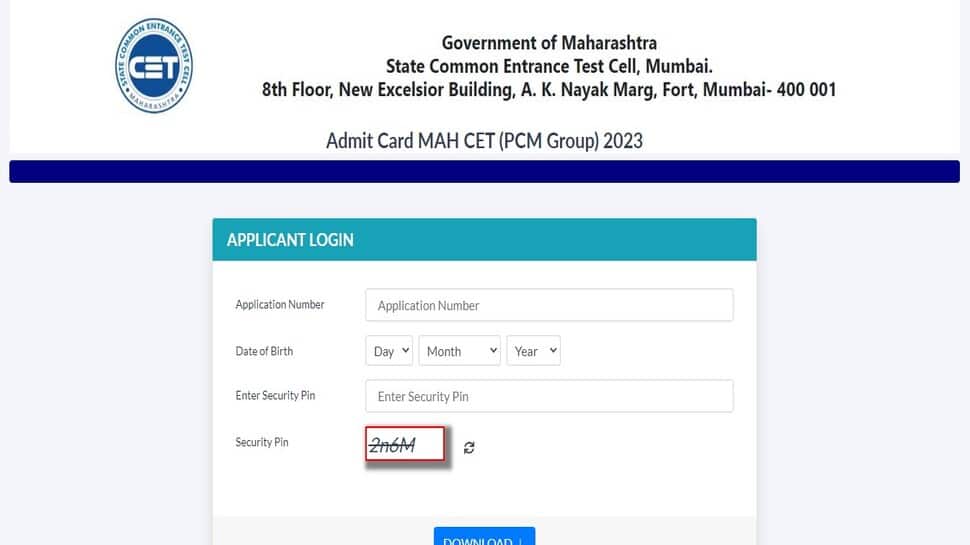 MHT CET 2023: Admit Cards For PCM, PCB Groups Released At cetcell.mahacet.org- Check Direct Link, Steps To Download Here - Vimarsana News