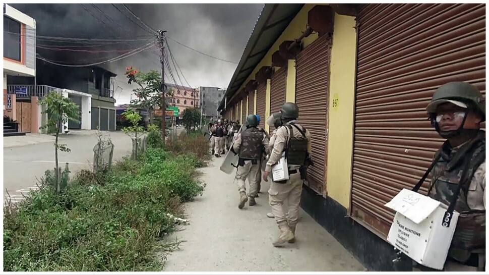 Uneasy Calm In Violence-Hit Manipur Amid Heavy Presence Of Security Forces