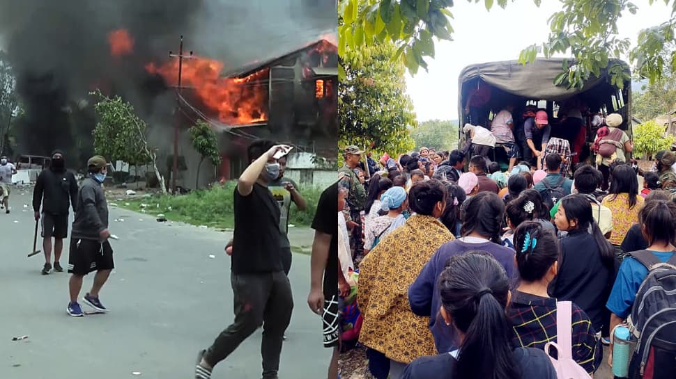 Gunfights, Violence Reported In Manipur; 13,000 People Rescued As More Forces Arrive