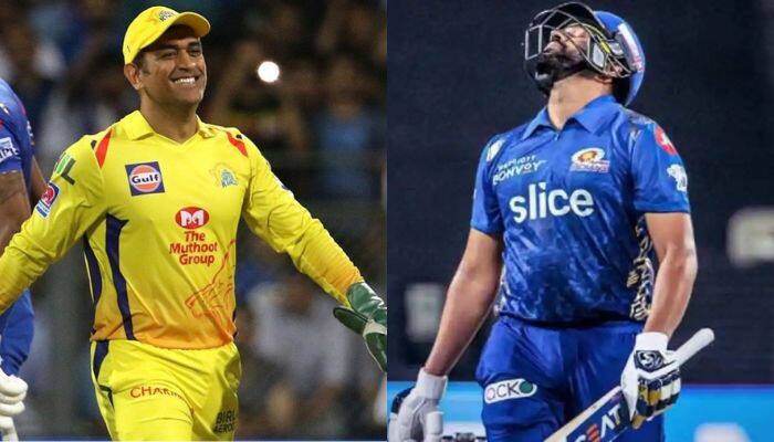 Watch: How MS Dhoni&#039; Forced Rohit Sharma To Play Unusual Shot, MI Captain Gets Dismissed On Record-Breaking Duck, Video Goes Viral