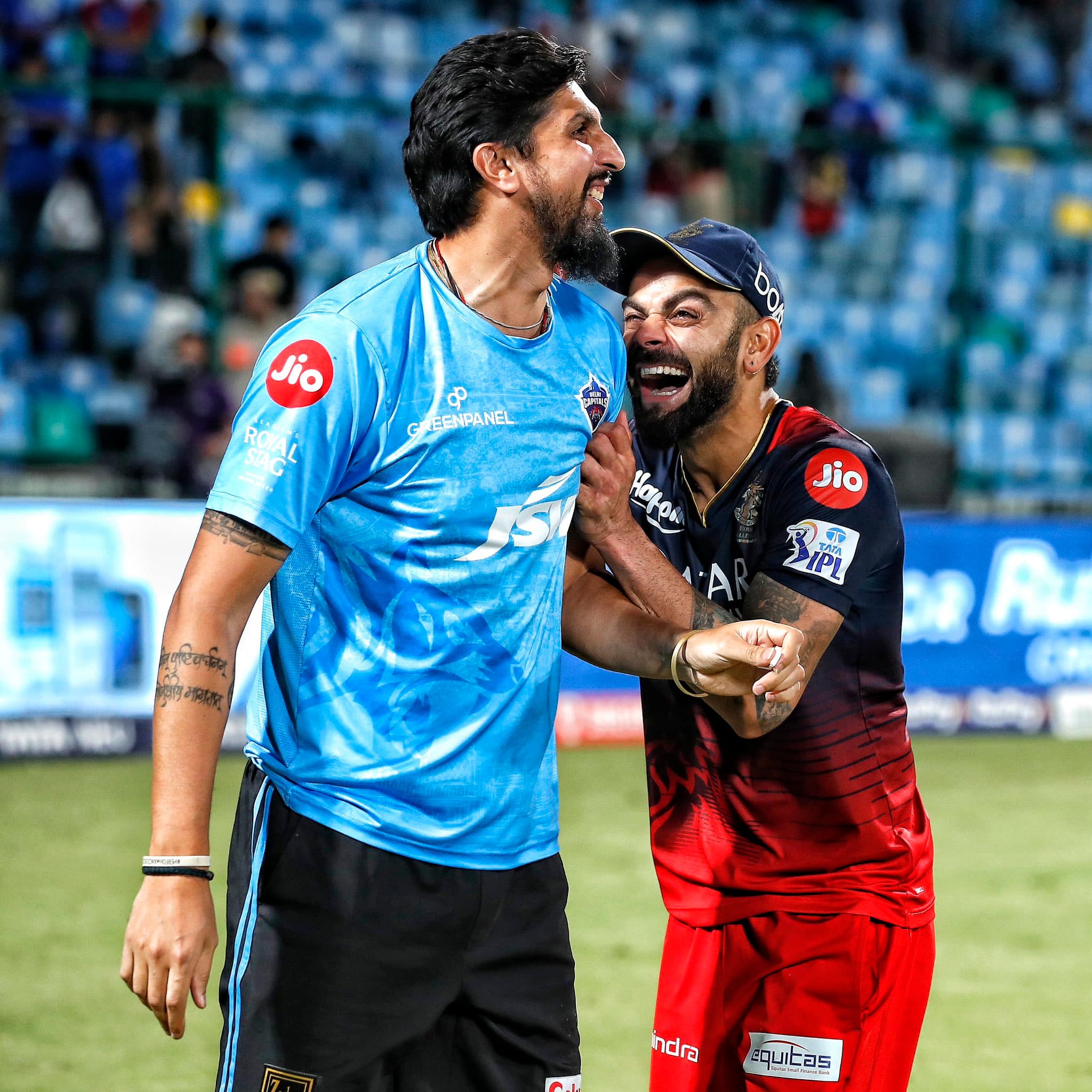 Virat Kohli, Ishant share a laugh